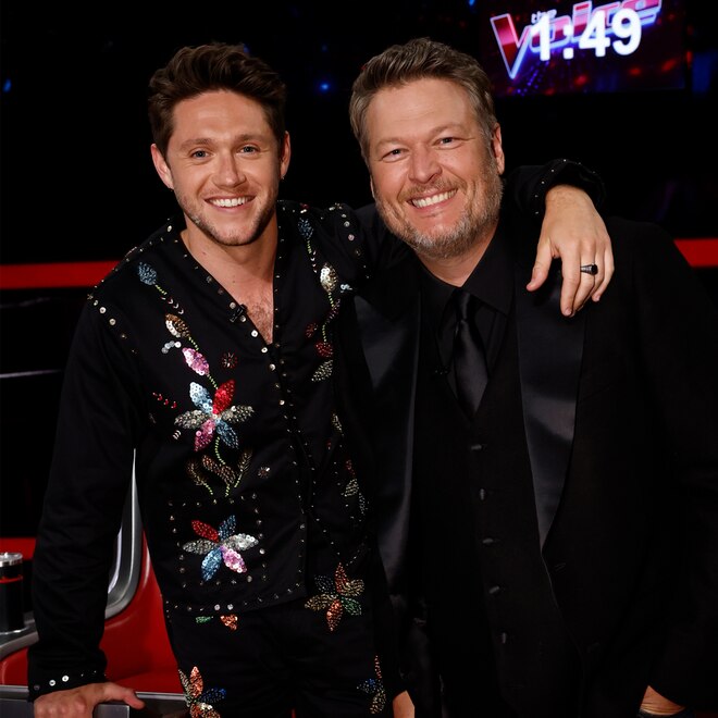 Niall Horan, Blake Shelton, The Voice
